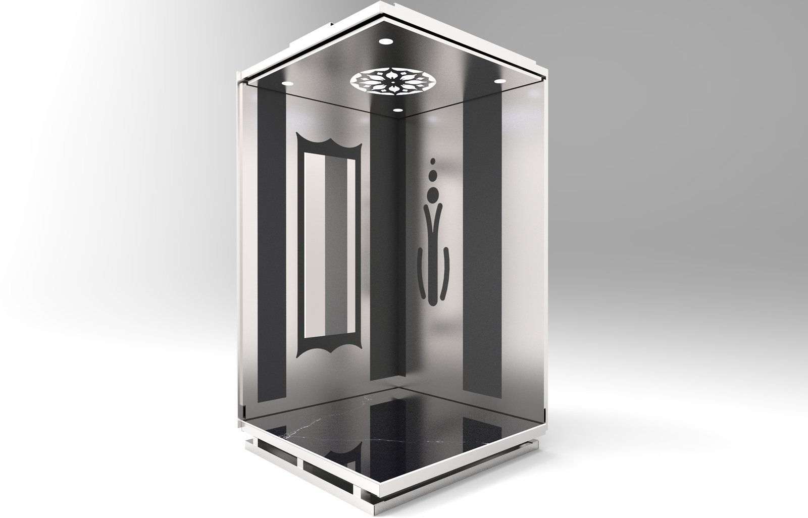 Tuna Klasik Asansör Kabini